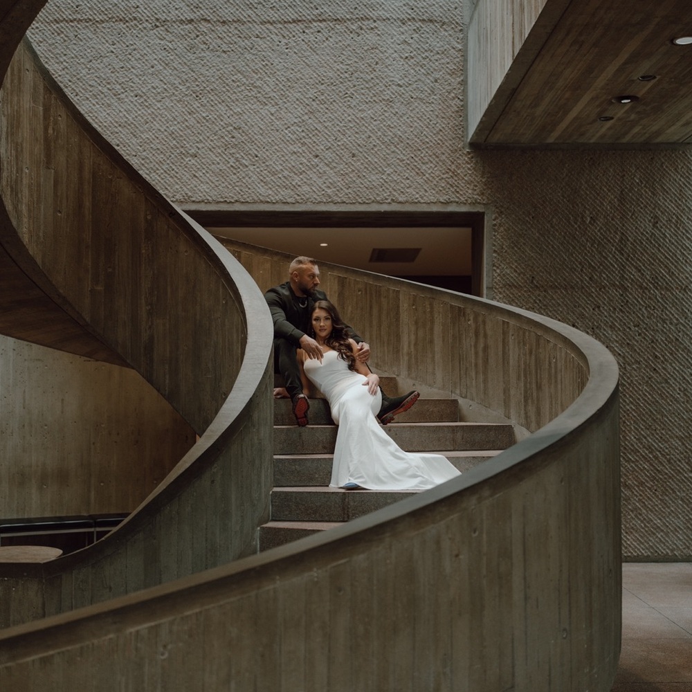 Lulu's Elegant White Wedding Dress